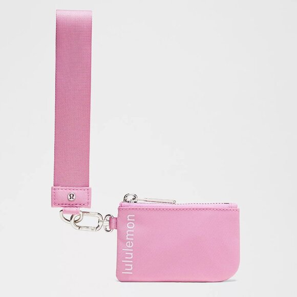 Dual Pouch Wristlet - Pink Frosting/Blissful Pink - Picture 3 of 4